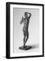 The Age of Bronze, Modeled 1875-77, Cast by Alexis Rudier (1874-1952) in 1925 (Bronze)-Auguste Rodin-Framed Giclee Print