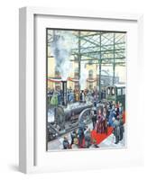 The Age of Great Beginnings - the Victorian Age-Ron Embleton-Framed Giclee Print