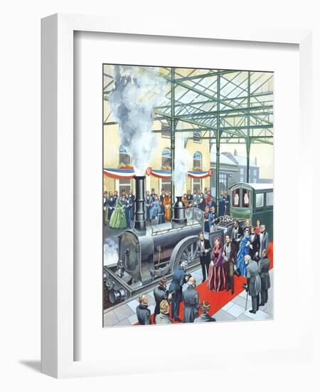 The Age of Great Beginnings - the Victorian Age-Ron Embleton-Framed Giclee Print