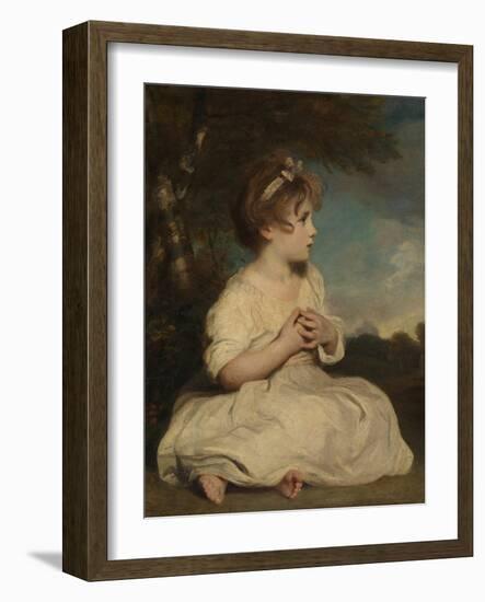 The Age of Innocence-Sir Joshua Reynolds-Framed Giclee Print