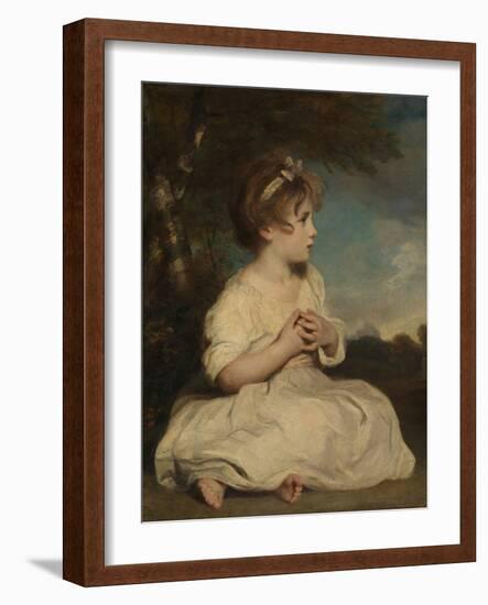 The Age of Innocence-Sir Joshua Reynolds-Framed Giclee Print