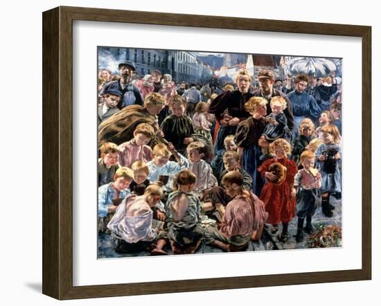 The Age of the Worker, 1896-Leon Frederic-Framed Giclee Print