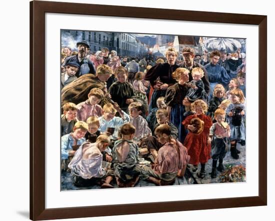 The Age of the Worker, 1896-Leon Frederic-Framed Giclee Print