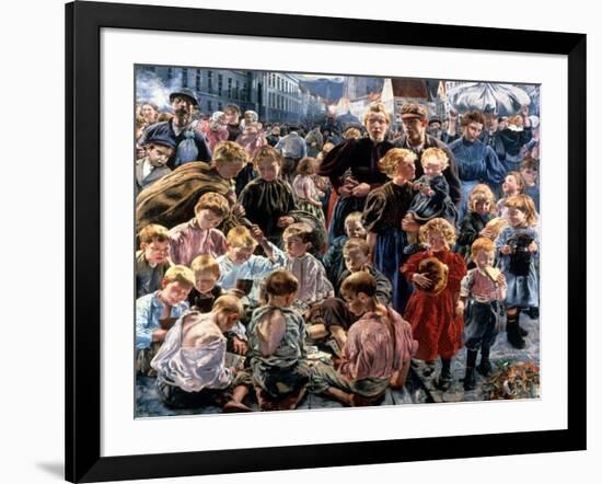 The Age of the Worker, 1896-Leon Frederic-Framed Giclee Print