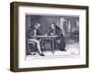 The Agents of Britain and Sweden Signing the Treaty Against Napoleon-Henry Marriott Paget-Framed Giclee Print