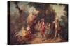 'The Ages of Man - Manhood', c1710-1740, (1910)-Nicolas Lancret-Stretched Canvas