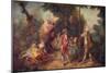 'The Ages of Man - Manhood', c1710-1740, (1910)-Nicolas Lancret-Mounted Giclee Print