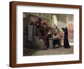 The Agitator of Languedoc-Jean Paul Laurens-Framed Giclee Print