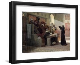 The Agitator of Languedoc-Jean Paul Laurens-Framed Giclee Print