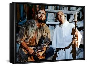 The Agony And The Ecstasy, Charlton Heston, Rex Harrison, 1965-null-Framed Stretched Canvas