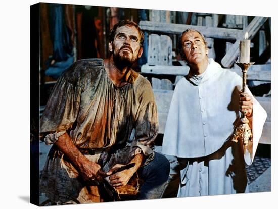 The Agony And The Ecstasy, Charlton Heston, Rex Harrison, 1965-null-Stretched Canvas