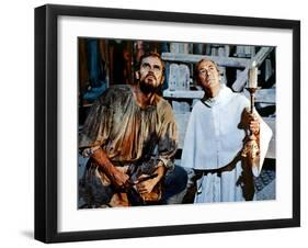 The Agony And The Ecstasy, Charlton Heston, Rex Harrison, 1965-null-Framed Photo