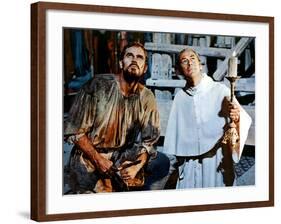 The Agony And The Ecstasy, Charlton Heston, Rex Harrison, 1965-null-Framed Photo