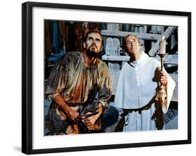 The Agony And The Ecstasy, Charlton Heston, Rex Harrison, 1965-null-Framed Photo