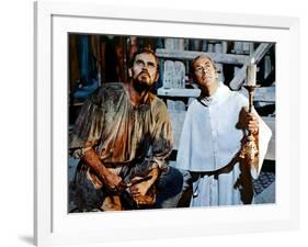 The Agony And The Ecstasy, Charlton Heston, Rex Harrison, 1965-null-Framed Photo