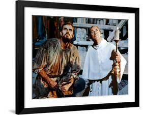 The Agony And The Ecstasy, Charlton Heston, Rex Harrison, 1965-null-Framed Photo