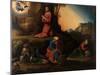 The Agony in the Garden, 1524 (Oil on Canvas)-Benvenuto Tisi Da Garofalo-Mounted Giclee Print