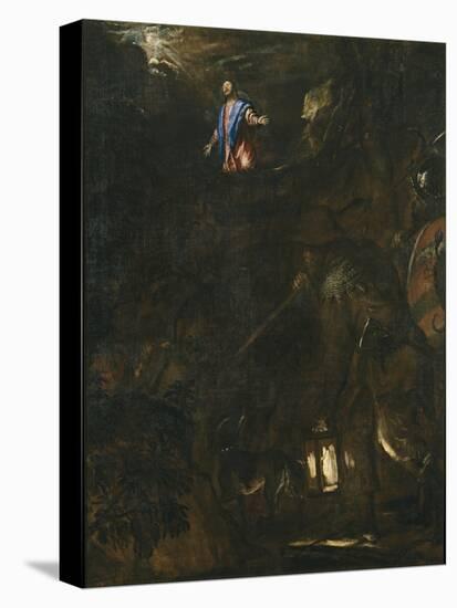 The Agony in the Garden, 1562-Titian (Tiziano Vecelli)-Stretched Canvas