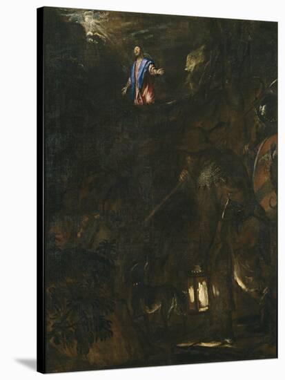 The Agony in the Garden, 1562-Titian (Tiziano Vecelli)-Stretched Canvas