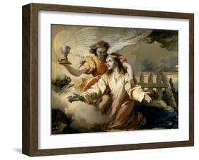 The Agony In the Garden, 1772, Italian School-Giovanni Domenico Tiepolo-Framed Giclee Print