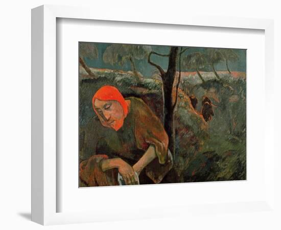 The Agony in the Garden, 1889-Paul Gauguin-Framed Giclee Print