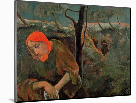 The Agony in the Garden, 1889-Paul Gauguin-Mounted Giclee Print