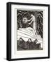 The Agony in the Garden, 1926-Eric Gill-Framed Giclee Print