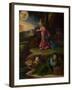 The Agony in the Garden, Between 1520 and 1539-Benvenuto Tisi Da Garofalo-Framed Giclee Print