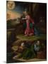 The Agony in the Garden, Between 1520 and 1539-Benvenuto Tisi Da Garofalo-Mounted Giclee Print