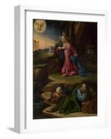 The Agony in the Garden, Between 1520 and 1539-Benvenuto Tisi Da Garofalo-Framed Giclee Print