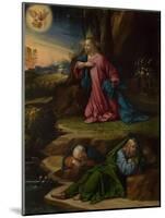 The Agony in the Garden, Between 1520 and 1539-Benvenuto Tisi Da Garofalo-Mounted Giclee Print