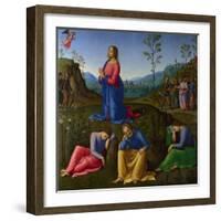 The Agony in the Garden, C. 1502-1503-Lo Spagna-Framed Giclee Print