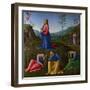 The Agony in the Garden, C. 1502-1503-Lo Spagna-Framed Giclee Print