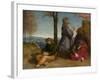 The Agony in the Garden, c.1504-Raphael-Framed Giclee Print