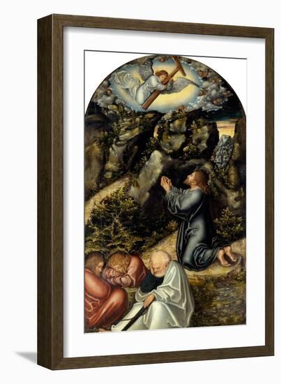 The Agony in the Garden, C. 1520-Lucas Cranach the Elder-Framed Giclee Print