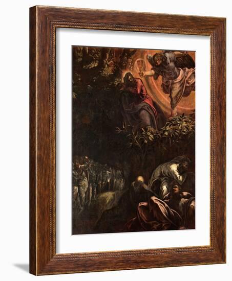 The Agony in the Garden, c.1570-Jacopo Robusti Tintoretto-Framed Giclee Print