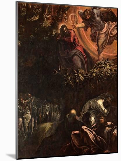 The Agony in the Garden, c.1570-Jacopo Robusti Tintoretto-Mounted Giclee Print