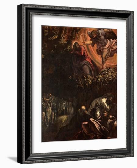 The Agony in the Garden, c.1570-Jacopo Robusti Tintoretto-Framed Giclee Print