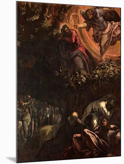 The Agony in the Garden, c.1570-Jacopo Robusti Tintoretto-Mounted Giclee Print