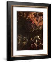 The Agony in the Garden, c.1570-Jacopo Robusti Tintoretto-Framed Giclee Print