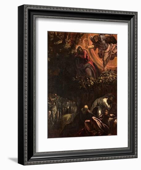 The Agony in the Garden, c.1570-Jacopo Robusti Tintoretto-Framed Giclee Print