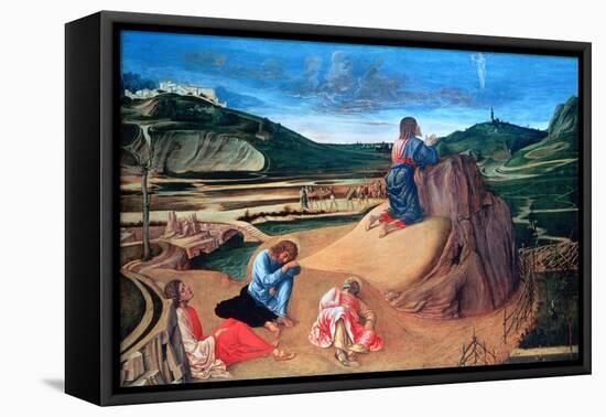 The Agony in the Garden, C1465-Giovanni Bellini-Framed Stretched Canvas