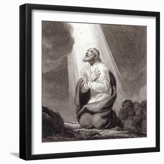 The Agony in the Garden, C1810-C1844-Henry Corbould-Framed Giclee Print