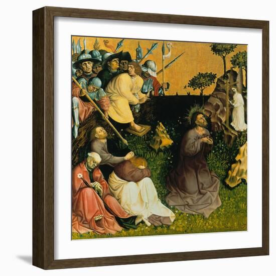 The Agony in the Garden. the Wings of the Wurzach Altar, 1437-Hans Multscher-Framed Giclee Print