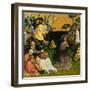 The Agony in the Garden. the Wings of the Wurzach Altar, 1437-Hans Multscher-Framed Giclee Print