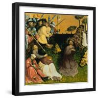 The Agony in the Garden. the Wings of the Wurzach Altar, 1437-Hans Multscher-Framed Giclee Print