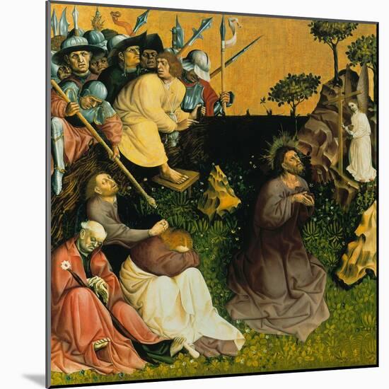 The Agony in the Garden. the Wings of the Wurzach Altar, 1437-Hans Multscher-Mounted Giclee Print