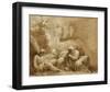 The Agony in the Garden-Valerio Castello-Framed Art Print