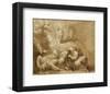 The Agony in the Garden-Valerio Castello-Framed Art Print