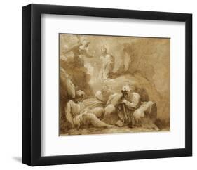 The Agony in the Garden-Valerio Castello-Framed Art Print